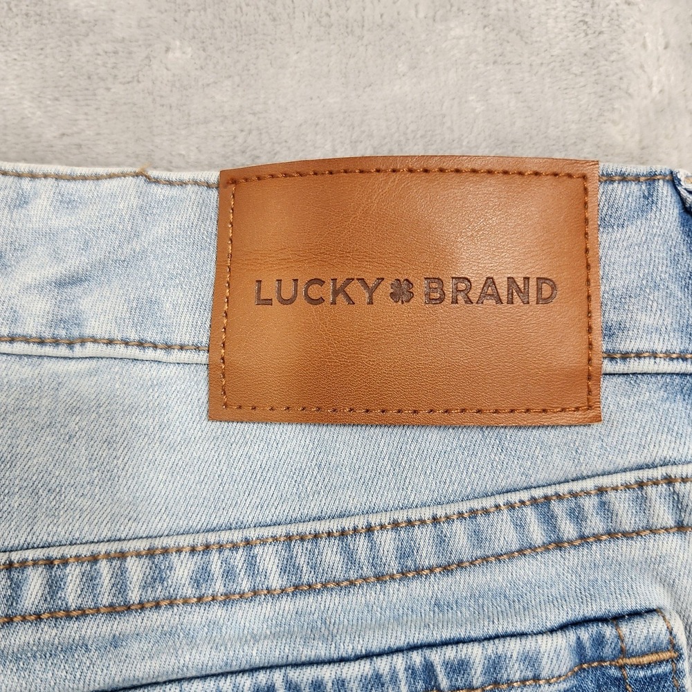 NEW Lucky Brand Jeans Womens 2/26 Blue Low Rise Flare Ankle Stretch Light Wash - Picture 3 of 14